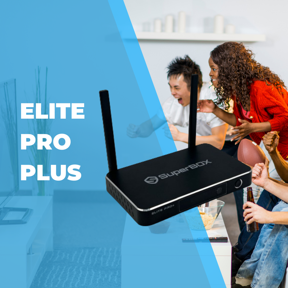 Premium 2024 SuperBox Elite Pro Plus lite Pro Plus Android TV Box 6K Streaming Device, 4GB RAM, 32GB Storage - Powerful & User-Friendly Home Entertainment System